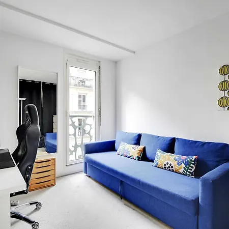 Charming Bright Apt - 3br-6p- Canal Saint-martin Daire